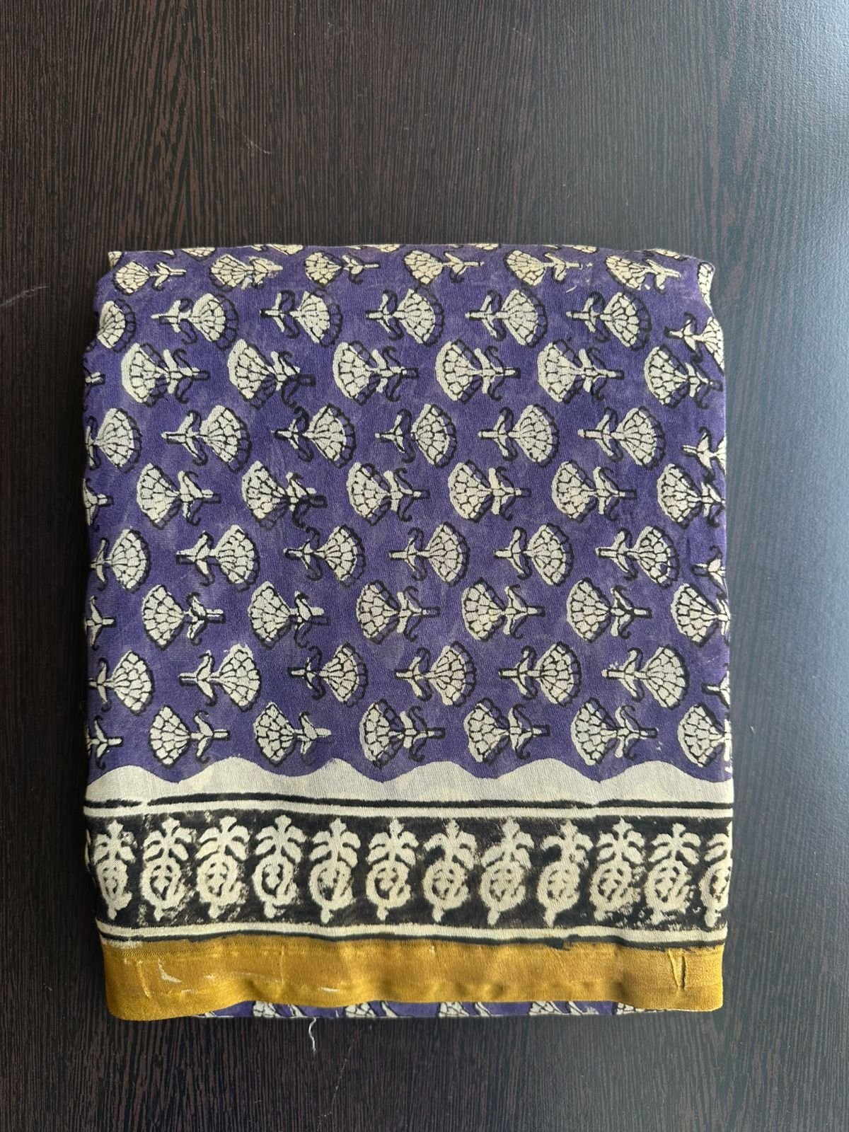 Purple Chanderi Silk Suit