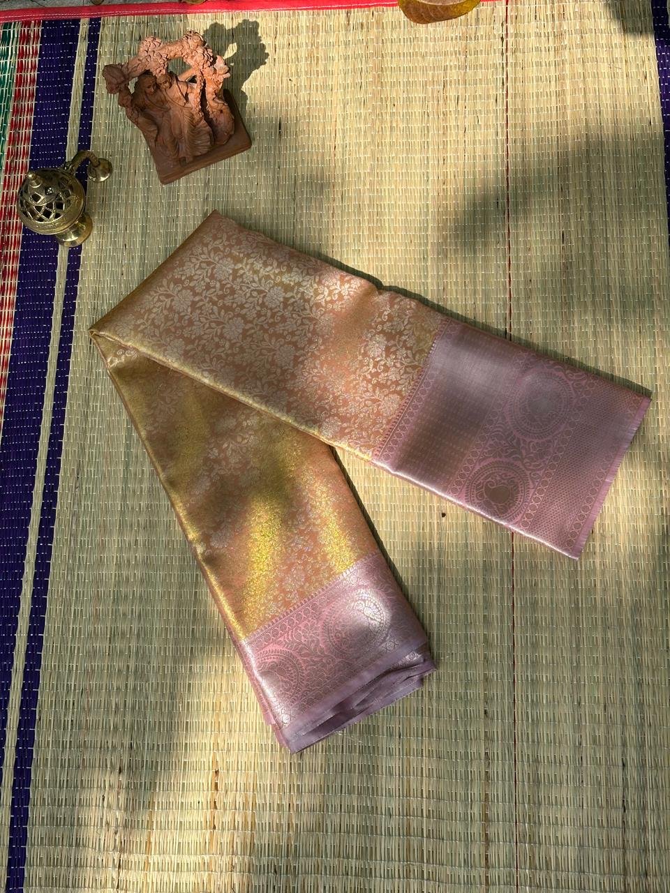 usha : kanchi semi silk saree